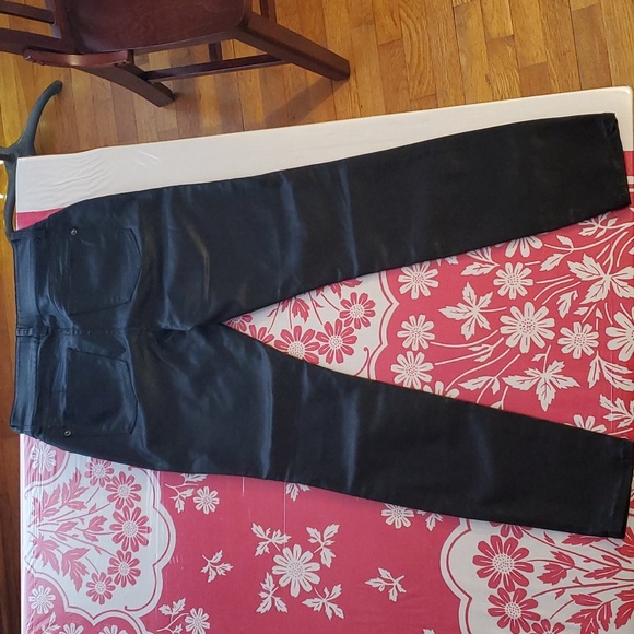 NY&C Mya Curvy High-waist faux leater jeans OUT OF STOCK!!! Sz 6 - Picture 9 of 14